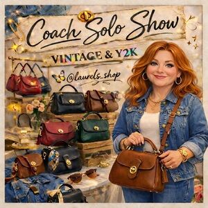 Pop Up Vintage & Y2K Coach Solo Show